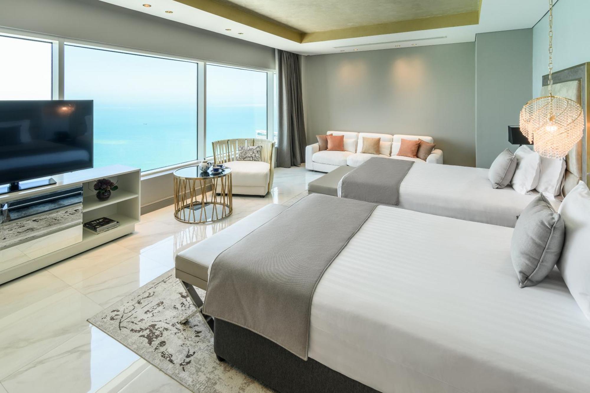 Centara West Bay Hotel & Residences Ad-Dauha Zewnętrze zdjęcie Deluxe Ocean View Room