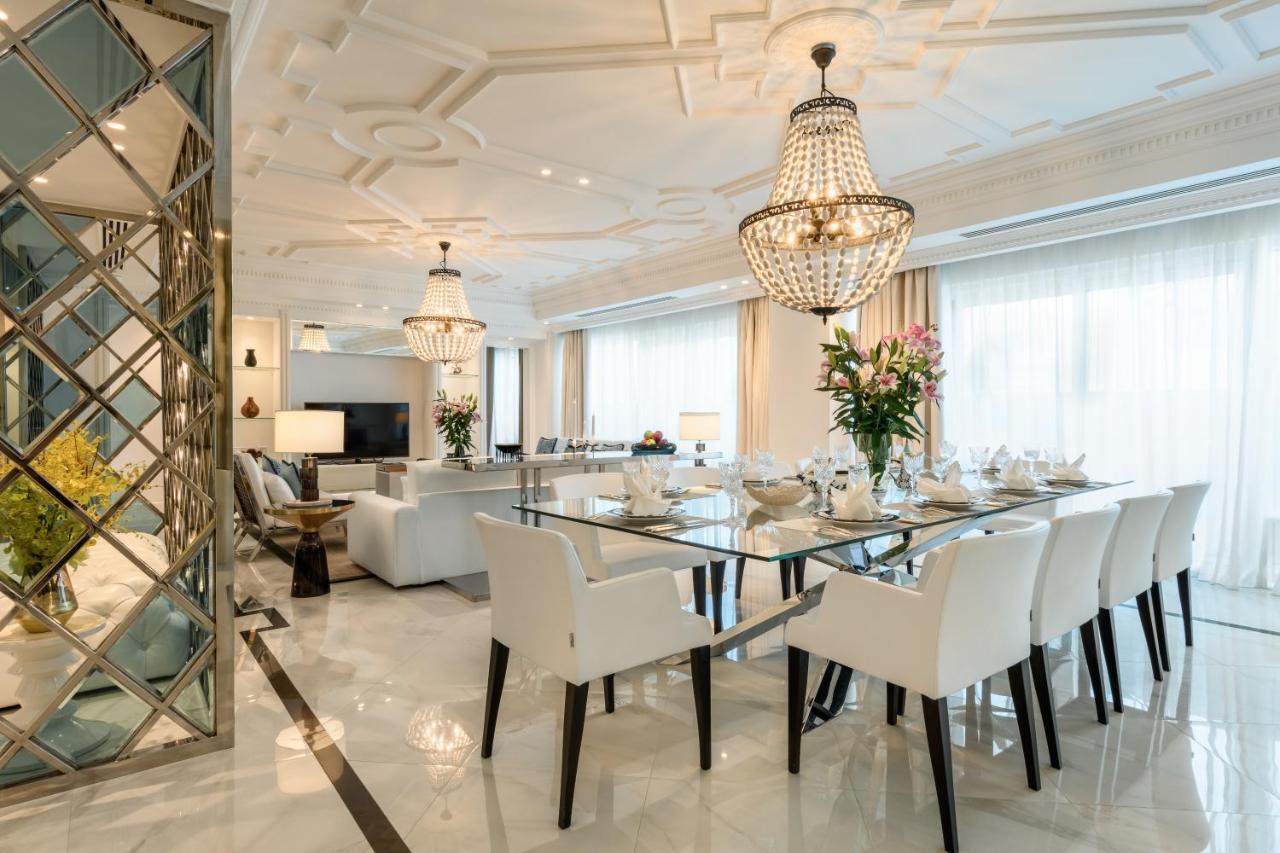 Centara West Bay Hotel & Residences Ad-Dauha Zewnętrze zdjęcie A dining room